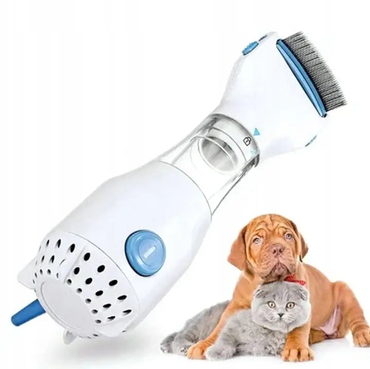 Elektroniczny grzebień do usuwania pcheł i wszy, wielofunkcyjny, do kotów i psów