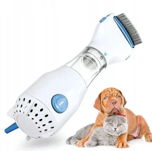 Elektroniczny grzebień do usuwania pcheł i wszy, wielofunkcyjny, do kotów i psów