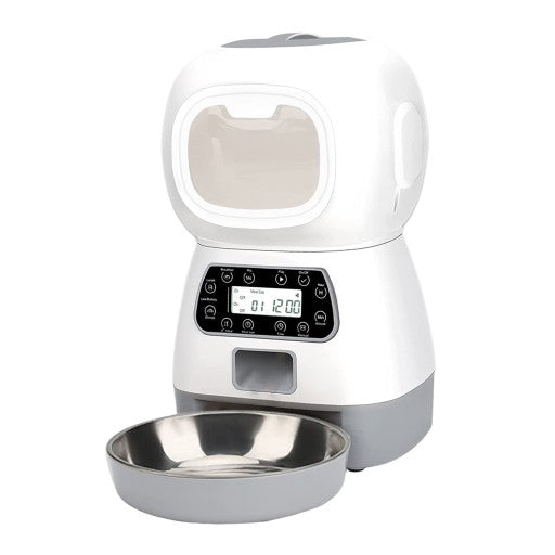 Automatyczny karmnik dla zwierząt 3,5L, WiFi, z funkcją nagrywania głosu