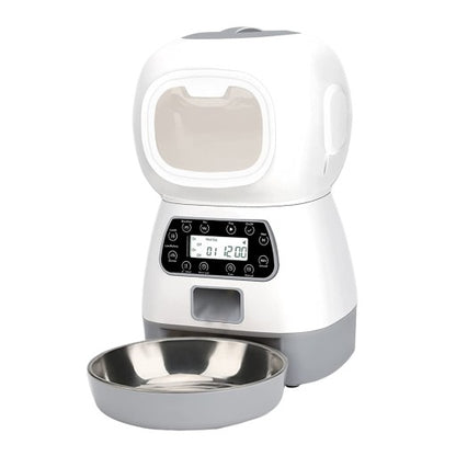 Automatyczny karmnik dla zwierząt 3,5L, WiFi, z funkcją nagrywania głosu